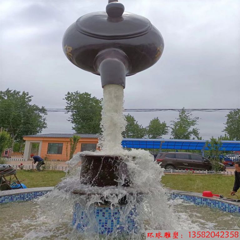 滄州企業(yè)懸空天壺案例