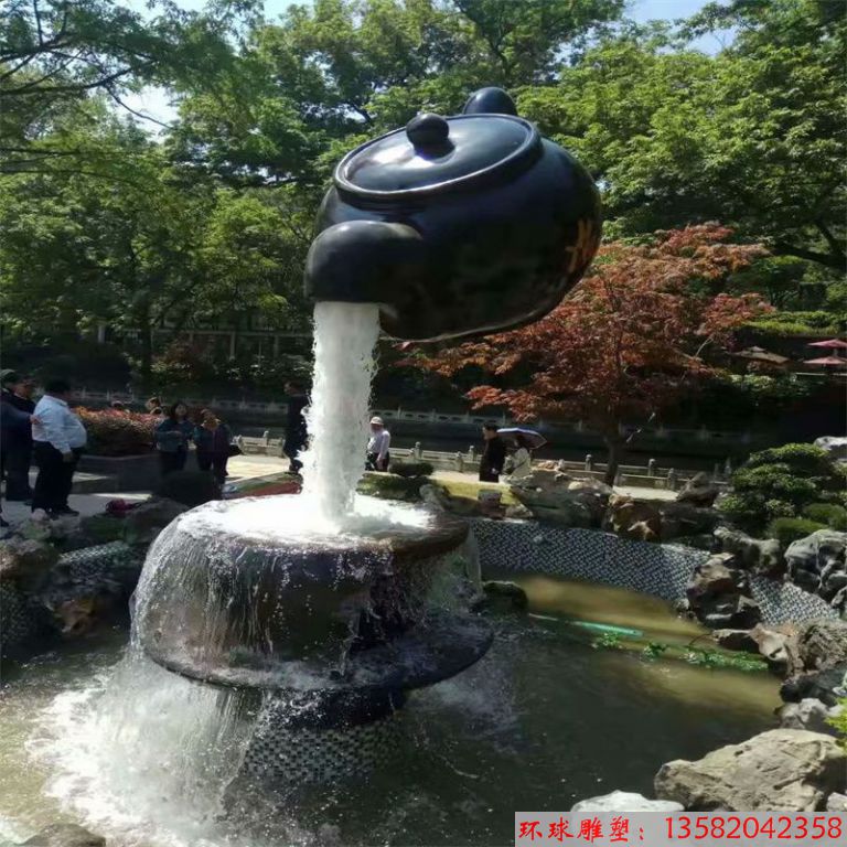 江蘇揚(yáng)州冶春茶社天壺雕塑案例