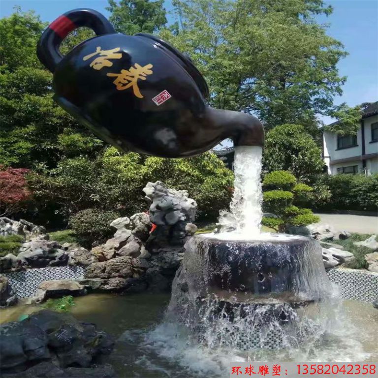 江蘇揚(yáng)州冶春茶社天壺雕塑案例6